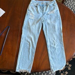 American Eagle highest rise 90s boyfriend jeans